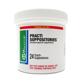 Wallcur Practi-Suppositories for Clinical Training 1205GS - 24.0 Each