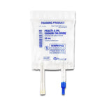 WALLCUR Practi-0.9% Sodium Chloride IV Solution Bag for Clinical Training 211DW 1 Each - MDL-WLL211DW