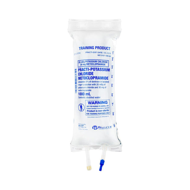 Wallcur Practi-Potassium Chloride Metoclopramide for Clinical Training 277PC - 1.0 Each