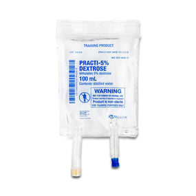 Wallcur Practi-Dextrose IV Solution for Clinical Training 283DX - 1.0 Each