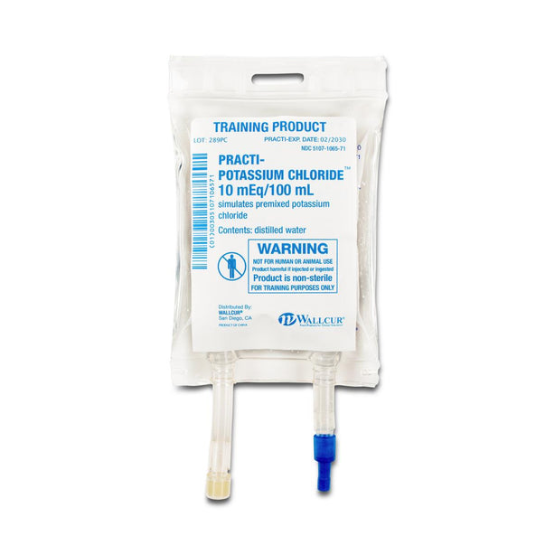 Wallcur Practi-Potassium Chloride for Clinical Training 289PC - 1.0 Each