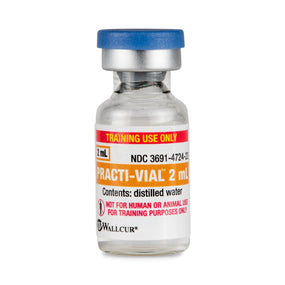 Wallcur Practi-Mini Vials for Clinical Training 404MV - 40.0 Each