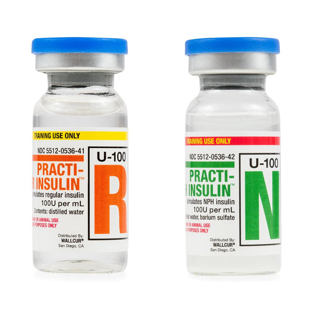 WALLCUR Practi-Insulin for Clinical Training 405TP-MDL-WLL405TP