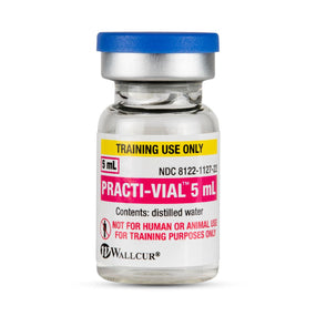 Wallcur Wallcur Practi-Vials for Clinical Training 420PV - 40.0 Each