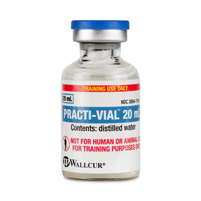 Wallcur Wallcur Practi-Vials for Clinical Training 423PV - 30.0 Each