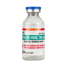 Wallcur Wallcur Practi-Vials for Clinical Training 424PV - 30.0 Each