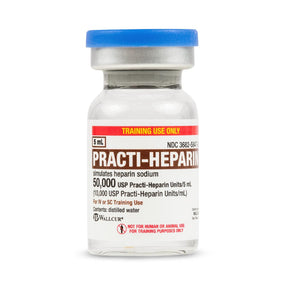 Wallcur Practi-Heparin for Clinical Training 426HP - 40.0 Each