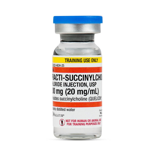 Wallcur Practi-Succinylcholine for Clinical Training 437SC - 30.0 Each