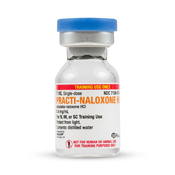 Wallcur Practi-Naloxone HCI for Clinical Training 438NX - 40.0 Each