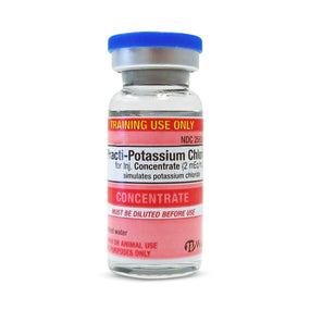 Wallcur Practi-Potassium Chloride for Clinical Training 443PC - 30.0 Each