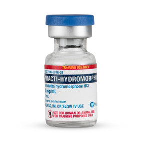 Wallcur Practi-Hydromorphone Vials for Clinical Training - WLL450HM
