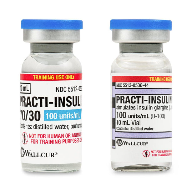 WALLCUR Practi-Insulin for Clinical Training 47030 40 Each-MDL-WLL47030