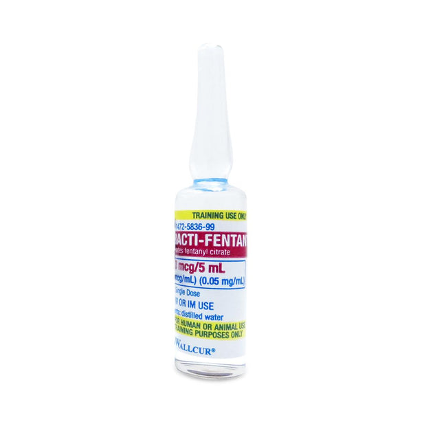 Wallcur Practi-Fentanyl for Clinical Training 477FN - 100.0 Each