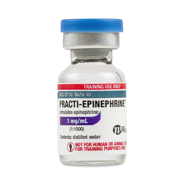 Wallcur Practi-Epinephrine for Clinical Training 479EP - 40.0 Each