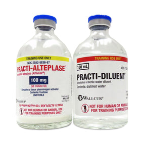 Wallcur Practi-Alteplase Powder for Clinical Training 480AP - 20.0 Each