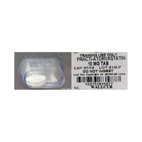 Wallcur Practi-Atorvastatin Oral Medication for Clinical Training 610LP - 48.0 Each