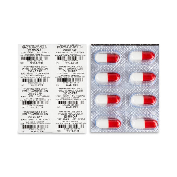 Practi-Amoxicillin for Oral Medication Training - 620AX - 48 Each - MDL-WLL620AX