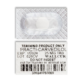 Wallcur Practi-Carvedilol for Clinical Training 628CV - 48.0 Each