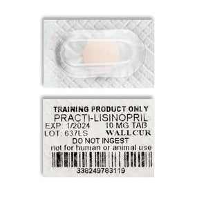 Wallcur Practi-Lisinopril Oral Med for Clinical Training 637LS - 48.0 Each
