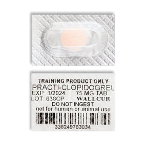Wallcur Practi-Clopidogrel for Clinical Training 638CP - 48.0 Each