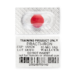 Wallcur Practi-Iron Oral Medication for Clinical Training 643FE - 48.0 Each