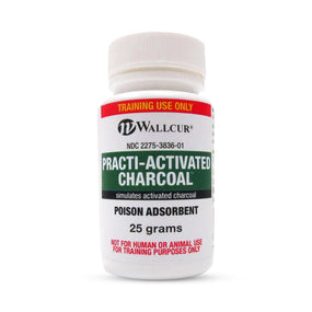 Wallcur Practi-Activated Charcoal for Clinical Training 650AC - 1.0 Each