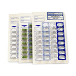 Wallcur Practi-Meds Long-Term Care Cards for Clinical Training 660MC - 3.0 Each
