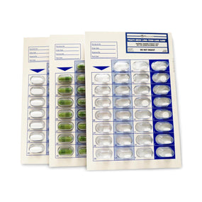 Wallcur Practi-Meds Long-Term Care Cards for Clinical Training 660MC - 3.0 Each