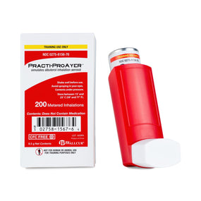 Wallcur Practi-ProAyer Inhaler for Clinical Training 669PA - 5.0 Each