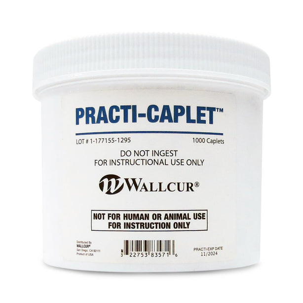 Wallcur Practi-Caplets for Clinical Training 670PC 1.0 Each-MDL-WLL670PC