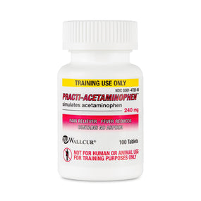 Wallcur Practi-Acetaminophen for Clinical Training 677CM - 100.0 Each