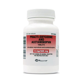 Wallcur Practi-Oxycodone and Acetaminophen for Clinical Training 679XA - 100.0 Each