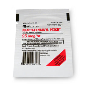 Wallcur Practi-Fentanyl for Clinical Training 8100DF - 100.0 Each