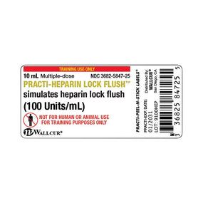 Wallcur Practi Drug Labels for Clinical Training 9100HEP - 100.0 Each