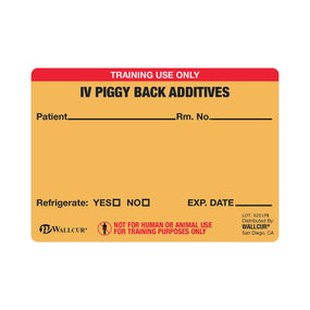 Wallcur Practi Drug Labels for Clinical Training 9201PB - 100.0 Each