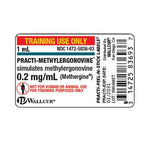 Wallcur Practi Drug Labels for Clinical Training 9904MET - 100.0 Each
