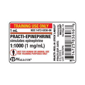 Wallcur Practi Drug Labels for Clinical Training 9907EPN - 100.0 Each