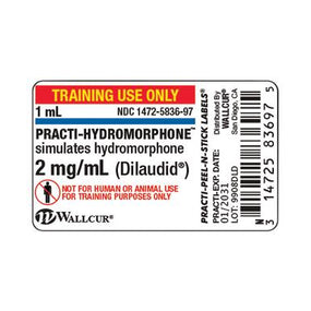 Wallcur Practi Drug Labels for Clinical Training 9908DLD - 100.0 Each