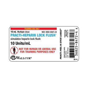 Wallcur Practi Drug Labels for Clinical Training 9914HLK - 100.0 Each