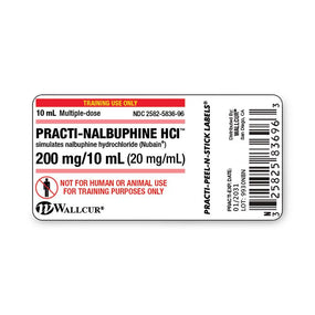 Wallcur Practi Drug Labels for Clinical Training 9930NBN - 100.0 Each