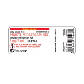 Wallcur Practi Drug Labels for Clinical Training 9937MHC - 100.0 Each