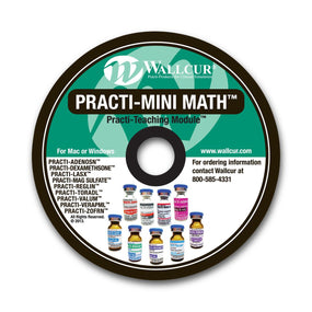 Wallcur Practi-Mini Math Module for Clinical Training - WLLMMV4000