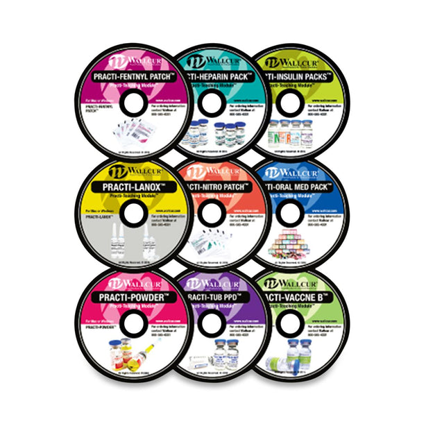 Wallcur Practi-Teaching 9-Pack Module for Clinical Training MOD1100 - 9.0 Each