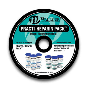 Wallcur Practi-Heparin Teaching Module for Clinical Training MOD406 - 1.0 Each