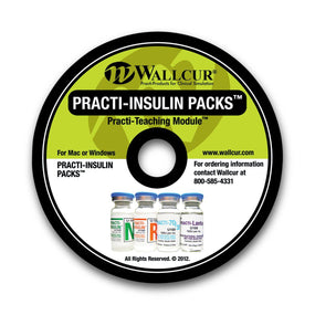 Wallcur Practi-Insulin Teaching Module for Clinical Training MOD408 - 1.0 Each