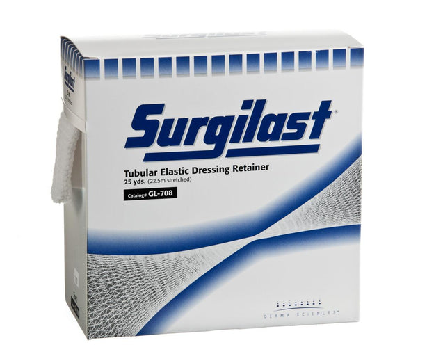Integra Lifesciences Net Surgilast Tubular Elastic Dressing Retainer, 25 yd., Size 7, Small Chest/Back/Perineum/Axilla - GL708 - 1 Each