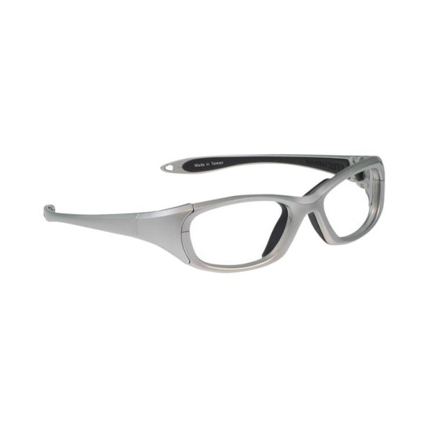 Wolf X-Ray So Rad Protective Eye Shield Glasses, Silver Frame, Unisex S / M - WOL14139S