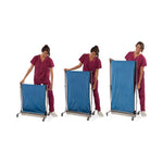 Wolf Radiation Shields Adjustable Height Mobile X-ray Barrier - 23111 - 1 Each