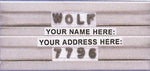 Legal Markers - 50127 - 1 Each - MDL-WOL50127