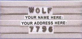 Legal Markers - 50127 - 1 Each - MDL-WOL50127